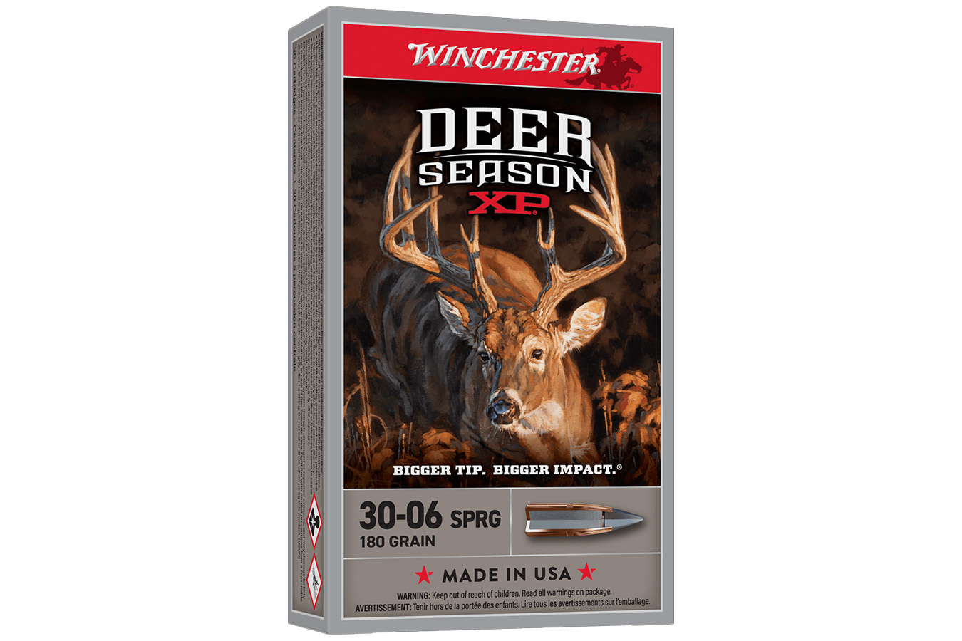 WINCHESTER AMMO 30-06 Springfield 180 GR Deer Season XP 20/Box
